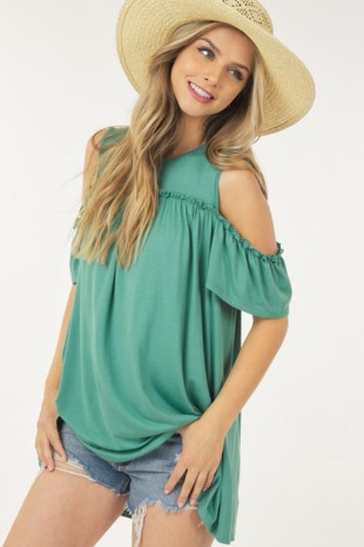 Cold Shoulder Tunic